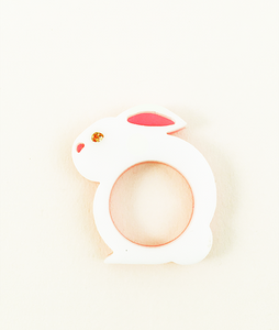 Bunny Ring White