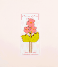 Flowers Cake Topper (Coral)