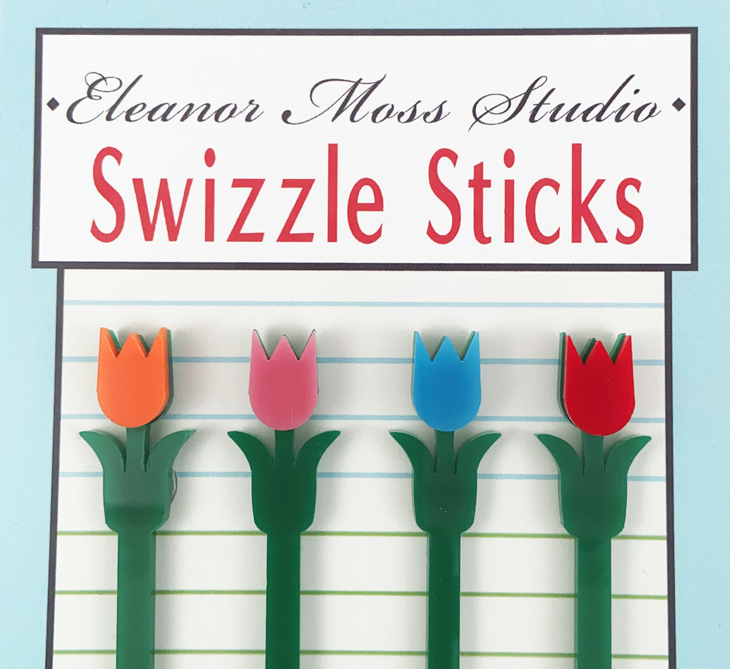 Tulip Swizzle Sticks