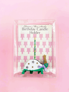 Turtle Birthday Candle Holder